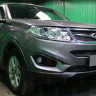 Защита радиатора "Standart" Chery Tiggo 5 (2014-2016) низ, чёрная купить недорого с доставкой в Санкт-Петербург